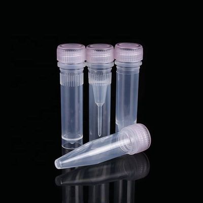 Jakość  1.5ml Conical Bottom Microcentrifuge Tube Sample Tube With Screw Hat fabryka