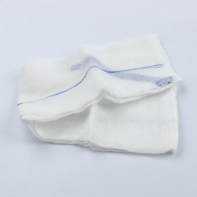 kupować 100% bawełniane gaziki medyczne z nicią wykrywalną przez rentgen do sterylnej lub niesterylnej pielęgnacji ran produkcja internetowa