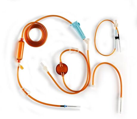 kupować Jednorazowy zestaw do infuzji intravenowej 20/ 60 kropli, odporny na światło, z igłą produkcja internetowa