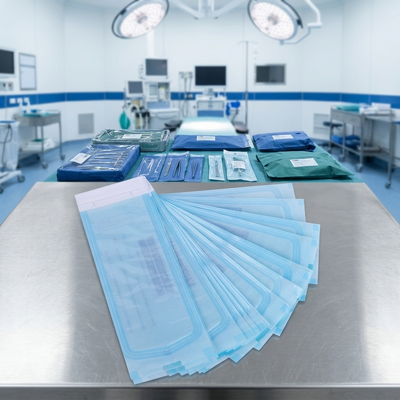 kupić Rolka rękawów sterylizacyjnych samouszczelniających na gorąco 90*260mm do użytku medycznego / dentystycznego / kosmetycznego PE+Medyczne produkcja internetowa