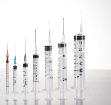 kupować Sterylna strzykawka podskórna Luer Lock Jednorazowa 3 części 50 ml 60 ml bez igieł produkcja internetowa