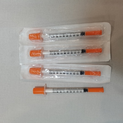 kupować 1 ml strzykawka do wstrzykiwania insuliny ze stałą koncentryczną igłą 100 jednostek lub 40 jednostek produkcja internetowa