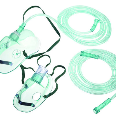 Dobra cena Średnie 2m Rury Respirator Maska twarzy Pediatryczny PVC Przejrzystość tlenowa Maska w Internecie