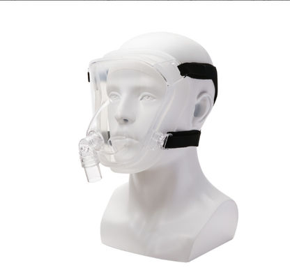 Dobra cena Cpap Oddychanie Całej twarzy Sen Poduszka nosowa Cpap Maska z jednym zaworem airfit maskę cpap w Internecie
