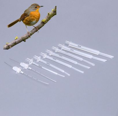 Dobra cena Weterynaryjna silikonowa rurka dotchawicza dla ptaków – ze stalowym prowadnikiem – rozmiary od 1,0 do 6,0 mm w Internecie