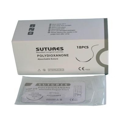 Dobra cena Szpital weterynaryjny dla zwierząt Chromic Catgut Silk Nylon PGA 910 75cm Sutury chirurgiczne ze sterylną igłą Pies kot zwierzę domowe w Internecie
