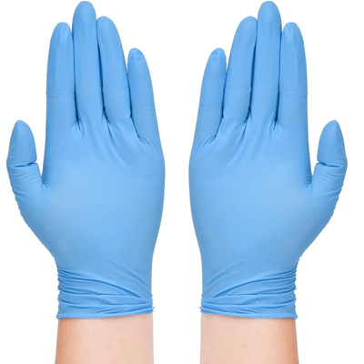 Dobra cena Examination Powder Free Xl Nitrile Disposable Gloves Blue w Internecie