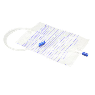 Dobra cena Medical-Grade PVC Urine Bag with Push-Pull Drain Valve 2000ml Leakproof for Hygienic Collection w Internecie