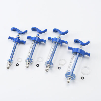 Dobra cena Łatwa w użyciu strzykaczka do dawkowania 10 ml, 20 ml, 30 ml do leków dla zwierząt domowych z uchwytem bocznym w celu dokładnego dawkowania w Internecie