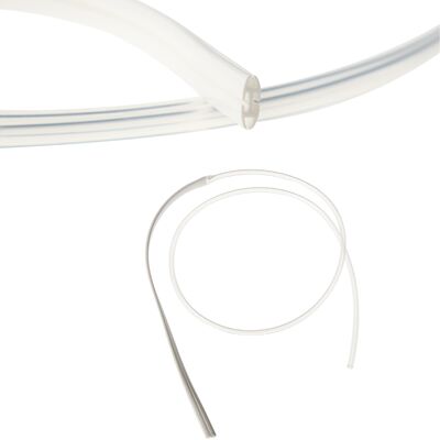 Dobra cena Biokompatybilny silikonowy płaski kanał z rzutami wewnętrznymi w Internecie