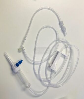 Dobra cena Jednorazowy medyczny zestaw do infuzji z regulatorem przepływu 60 kropli/ml do użytku pediatrycznego w Internecie