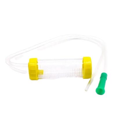 Dobra cena Buretka szklana o pojemności 100 mL z teflonowym korkiem i stopniową skalą do dokładnych pomiarów laboratoryjnych w Internecie