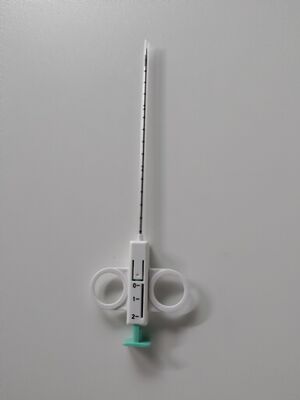 Dobra cena Półautomatyczna igła biopsja z gniazdkiem do pobierania próbek o średnicy 20 mm i szczytem echogenicznym do diagnostyki onkologicznej w Internecie