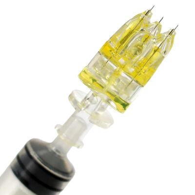 Dobra cena Sterylna 5 szpilki regulowana długość igły Crystal Multi Injector Meso Igła do salonu piękności w Internecie